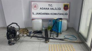 Adana’da kaçak kazı yapanlar suçüstü yakalandı