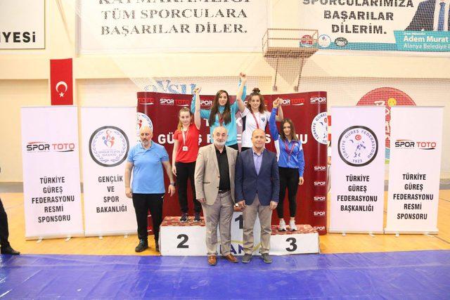 U23 Kadınlar Türkiye Güreş Şampiyonası sona erdi