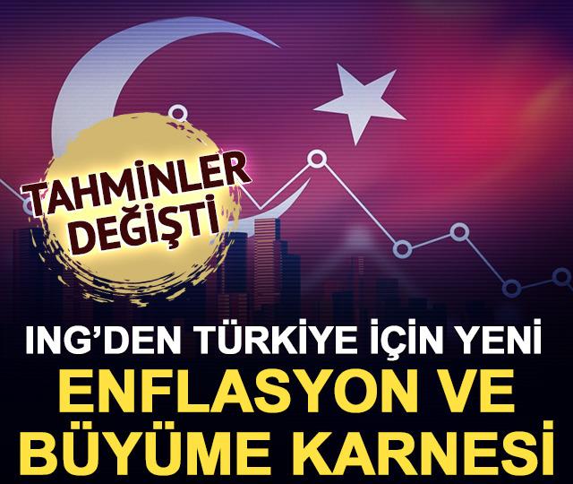 Tahminler değişti: ING&rsquo;den T&uuml;rkiye i&ccedil;in yeni enflasyon ve b&uuml;y&uuml;me karnesi