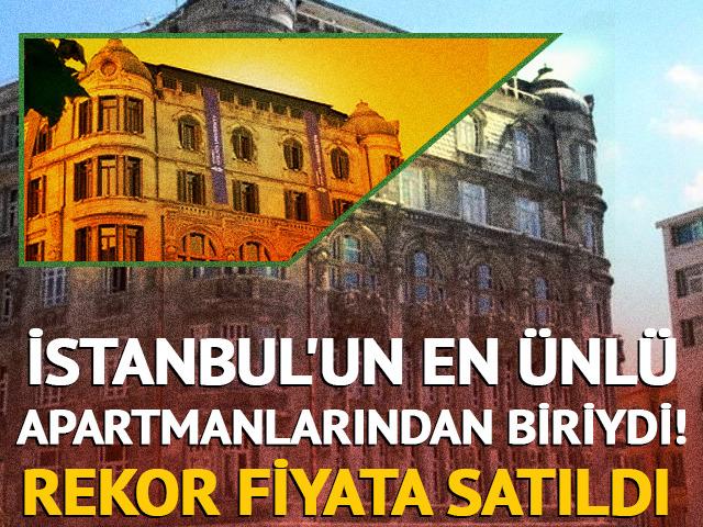 İstanbul'un en eski apartmanlarından biriydi! Şişhane'deki Frej Apartmanı satıldı