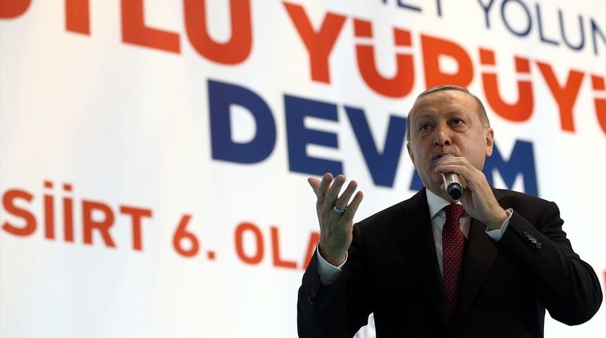 Cumhurbaşkanı Erdoğan'dan çok sert sözler: Cehenneme kadar yolunuz var