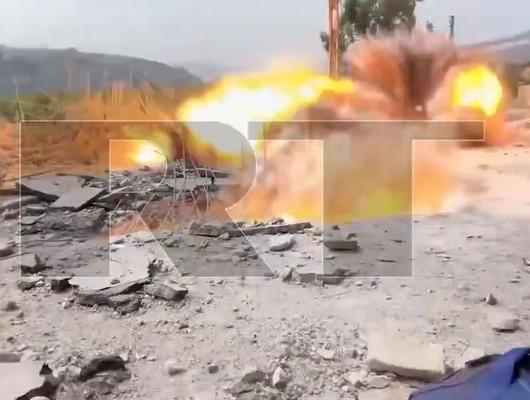 L&uuml;bnan&rsquo;da yayın yapan Rusya merkezli RT&rsquo;nin ekibine &lsquo;f&uuml;zeli saldırı&rsquo; iddiası! O anlar kamerada