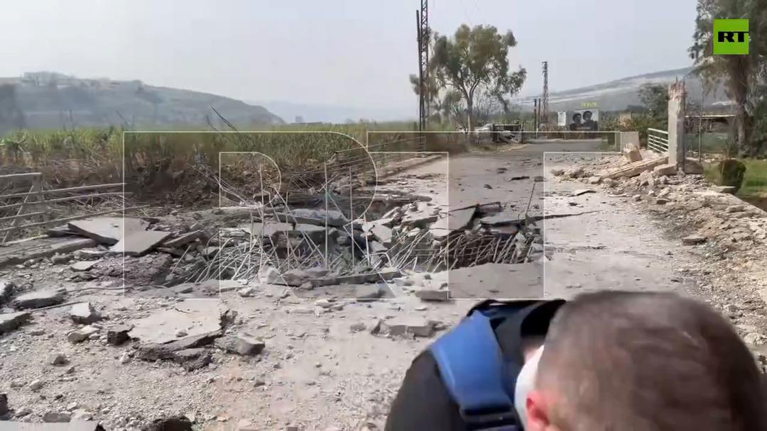 L&uuml;bnan&rsquo;da yayın yapan Rusya merkezli RT&rsquo;nin ekibine &lsquo;f&uuml;zeli saldırı&rsquo; iddiası! O anlar kamerada 1