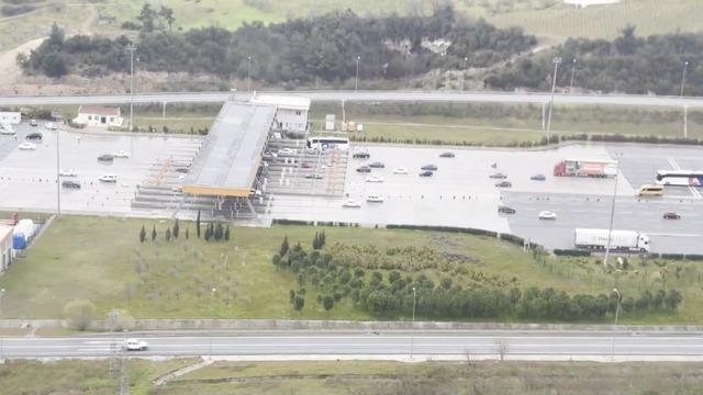 Bursa da helikopter destekli bayram trafiği denetimi 2