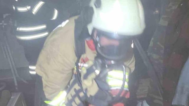 Kırıkhan’da ev yangını