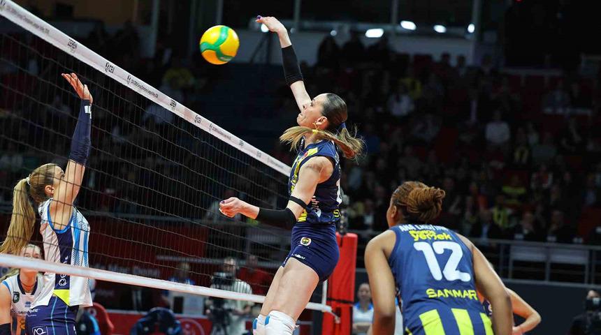 Fenerbah&ccedil;e, Şampiyonlar Ligi&rsquo;ne altın setle veda etti