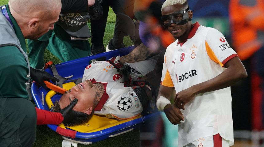 Osimhen ve Noa Lang'ın son g&ouml;r&uuml;nt&uuml;leri ortaya &ccedil;ıktı! G&ouml;r&uuml;nt&uuml;l&uuml; g&ouml;r&uuml;şme ger&ccedil;ekleştirdiler...