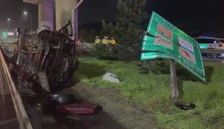 Kuzey Marmara Otoyolu'nda minib&uuml;s takla attı!