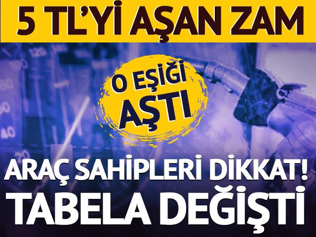 Akaryakıta zam geldi!