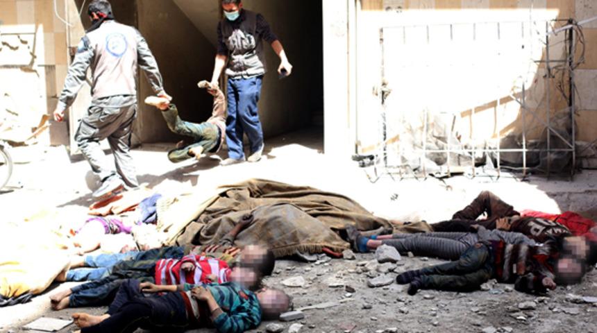 Esad'ın kimyasal katliamının ardından Rusya ve muhalifler anlaştı