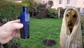 160 yıllık cinayeti k&ouml;pek &ccedil;&ouml;zd&uuml;! Şişenin i&ccedil;inden bakın ne &ccedil;ıktı