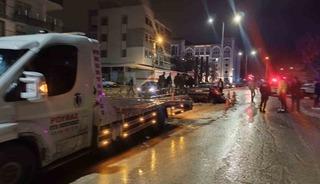 Otomobil alt yapı &ccedil;ukuruna d&uuml;şt&uuml;: 1 yaralı