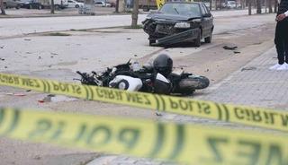 Bayram g&uuml;n&uuml; feci kaza