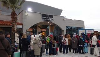 Ayvalık Deniz Hudut Kapısı'nda 'Midilli' yoğunluğu bu bayram azaldı