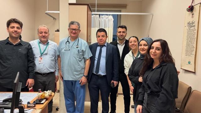 Bigadiç Devlet Hastanesinde bayramlaşma programı düzenlendi 1