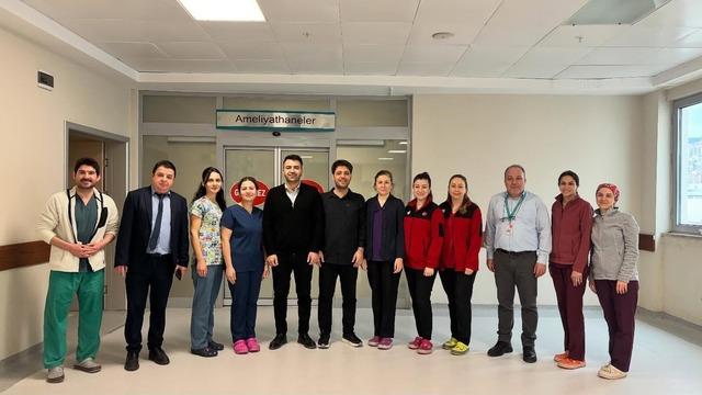 Bigadiç Devlet Hastanesinde bayramlaşma programı düzenlendi 2