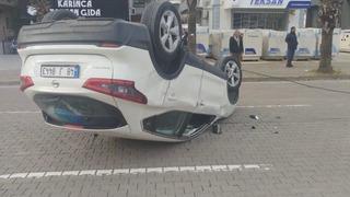 Marmaris'te alkollü sürücü kaza yaptı