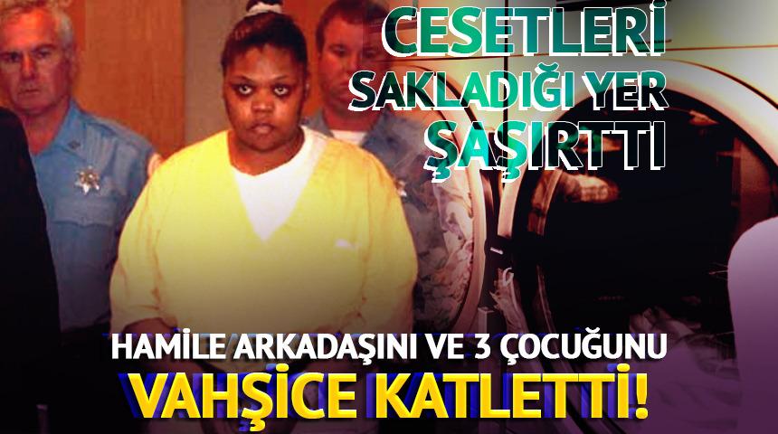 Hamile arkadaşını ve 3 &ccedil;ocuğunu vahşice katletti!