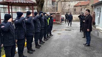 Tomarza&rsquo;da g&uuml;venlik g&uuml;&ccedil;leriyle bayramlaşma ziyareti