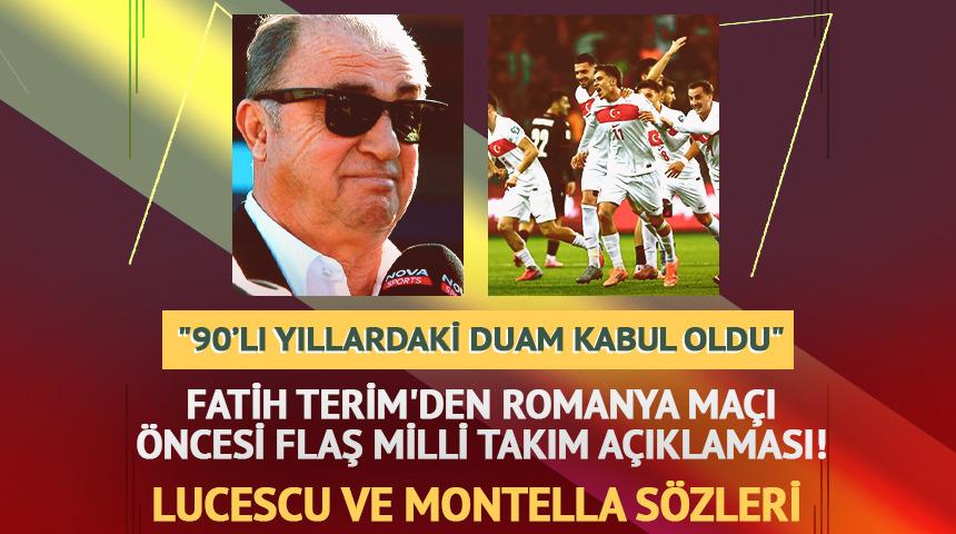 Fatih Terim'den Milli Takım s&ouml;zleri! "90&rsquo;lı yıllardaki isteğim oldu"