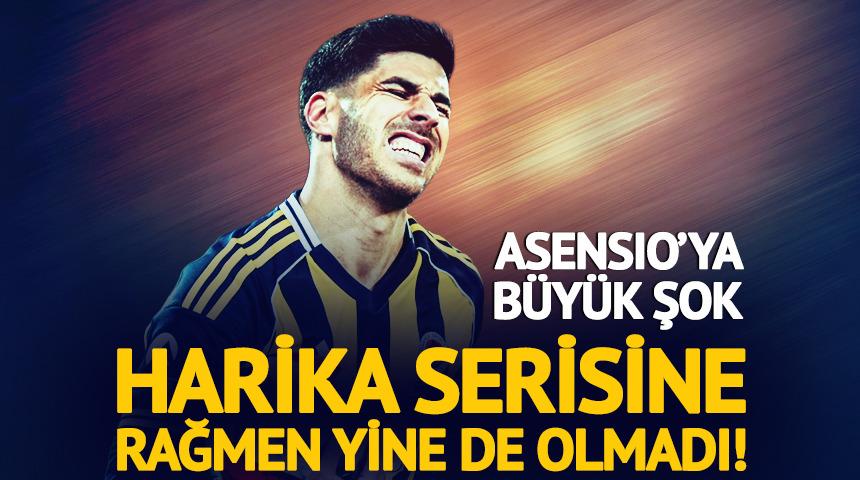 Fenerbah&ccedil;eli Asensio'ya Milli şok! M&uuml;thiş serisine kapıyı kapattılar