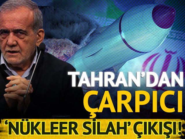 Orta Doğu yangın yeri: Tahran'dan 'n&uuml;kleer silah' a&ccedil;ıklaması! 