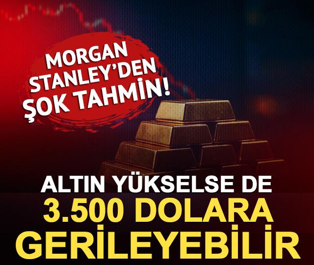 Morgan Stanley: “Altın Yükselse de Barış Senaryosunda 3.500 Dolara Gerileyebilir”