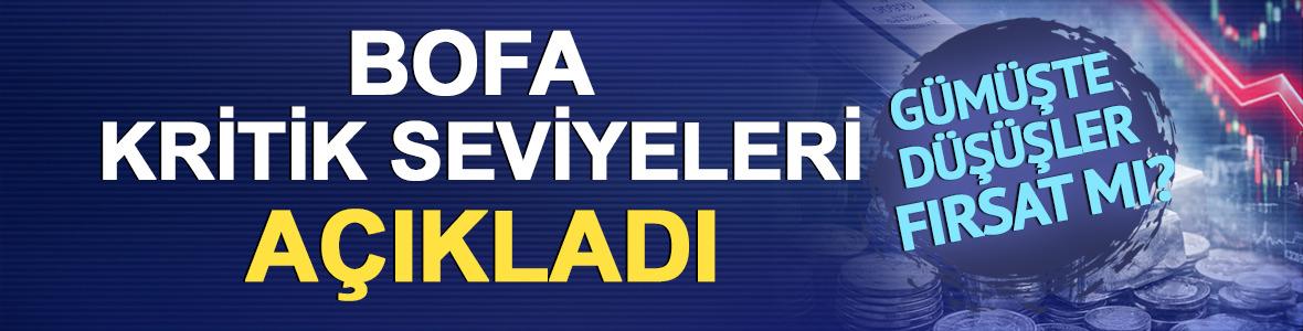 G&uuml;m&uuml;şte D&uuml;ş&uuml;şler Fırsat mı? BofA: &ldquo;Bu Seviyeler Kritik&rdquo;