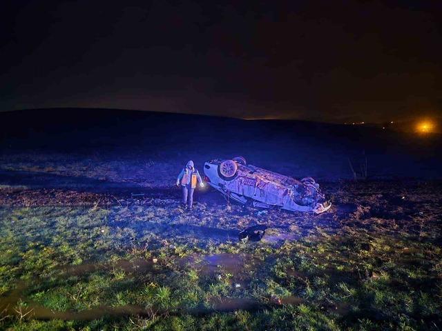 Bing&ouml;l&rsquo;de trafik kazası: 2 yaralı 1