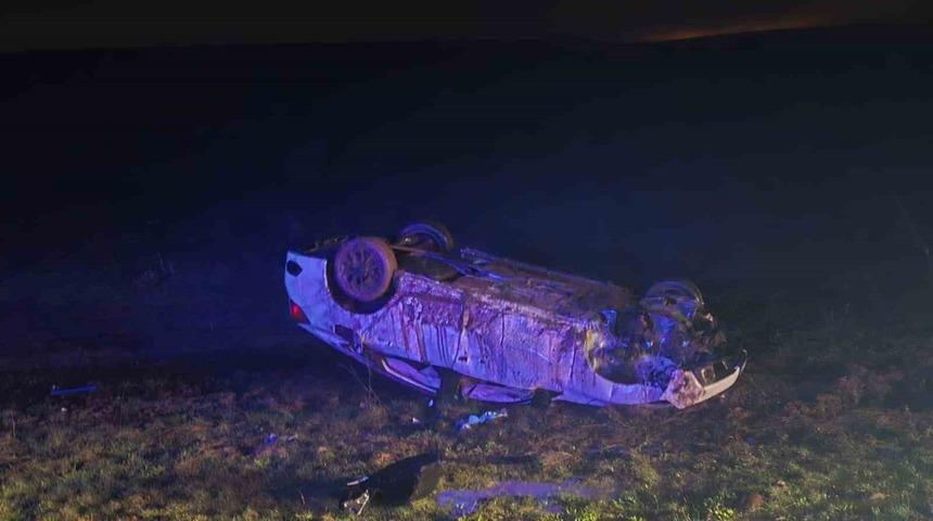 Bing&ouml;l&rsquo;de trafik kazası: 2 yaralı