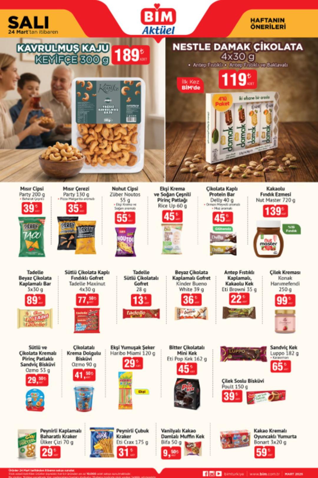 24 Mart 2026 BİM Aktüel haftanın önerileri kataloğu yayınlandı!  2
