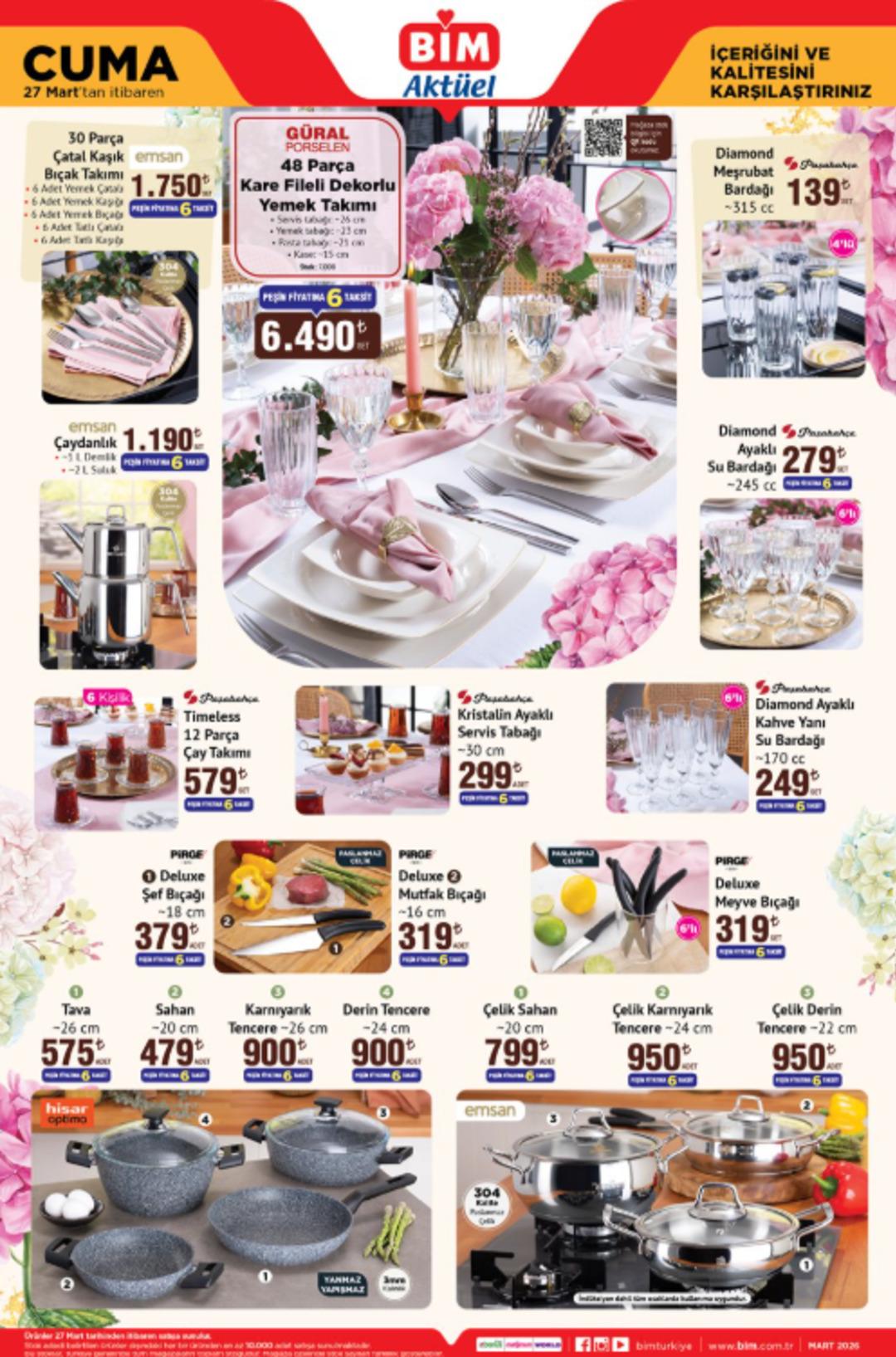 BİM e Stanley termos geliyor! 27 Mart 2026 BİM katalog yayınlandı! 1