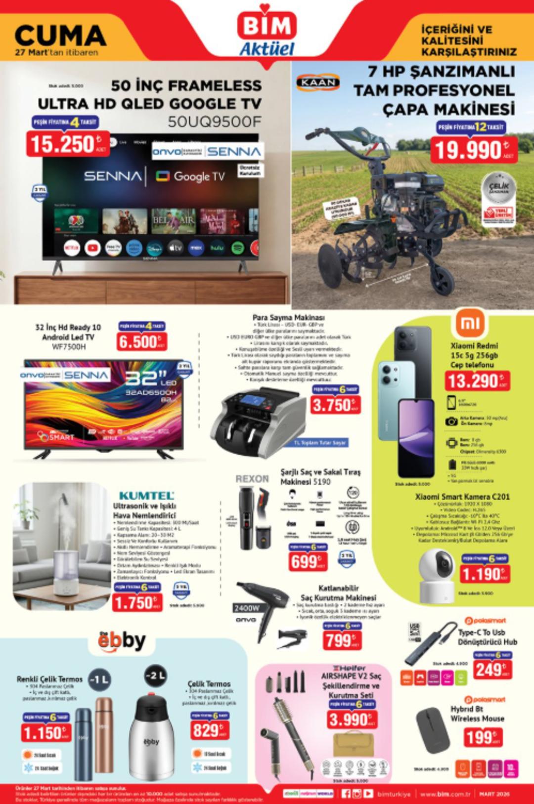 BİM e Stanley termos geliyor! 27 Mart 2026 BİM katalog yayınlandı! 4