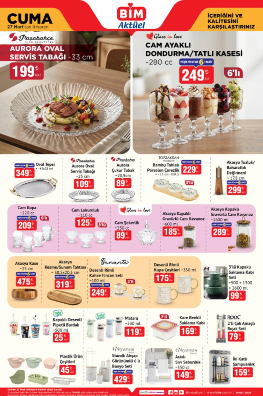 BİM e Stanley termos geliyor! 27 Mart 2026 BİM katalog yayınlandı! 2