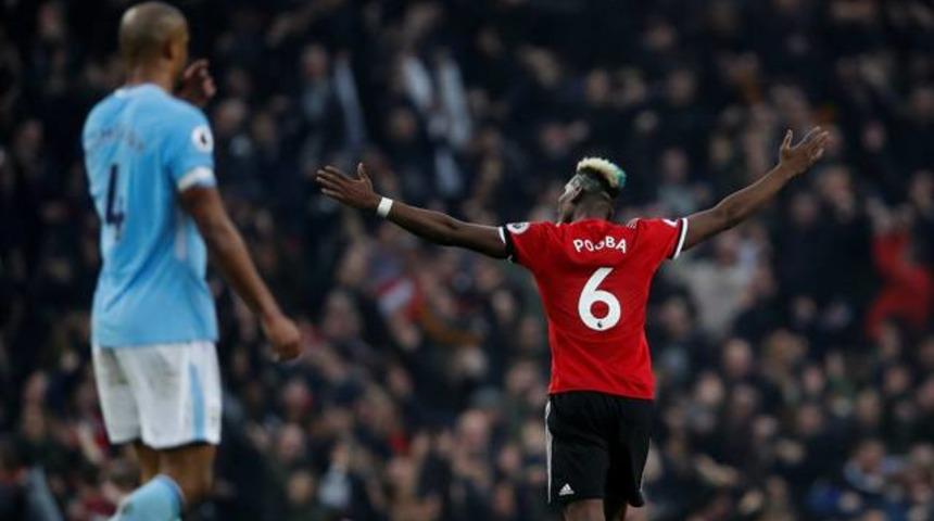 Manchester City 2 - 3 Manchester United (Maç özeti)