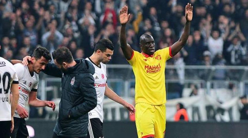 Demba Ba'ya Beşiktaş'tan sevgi, G&ouml;ztepe'den tepki
