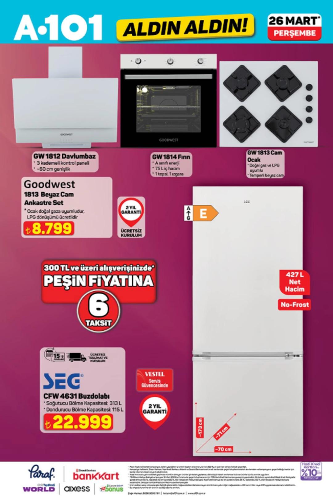 A101 e Samsung akıllı televizyon geliyor! 26 Mart 2026 A101 katalog yayınlandı! 6