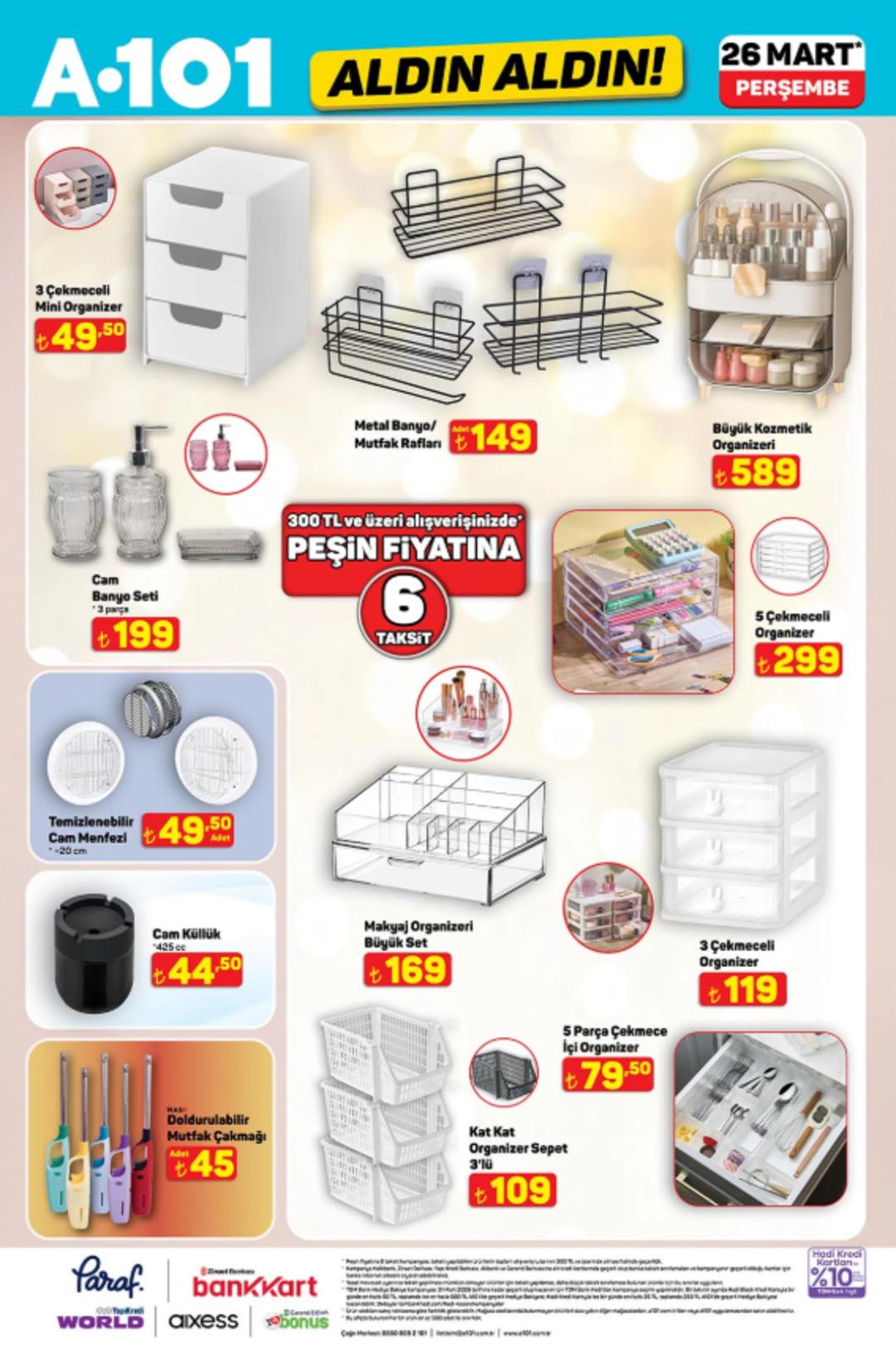 A101 e Samsung akıllı televizyon geliyor! 26 Mart 2026 A101 katalog yayınlandı! 10