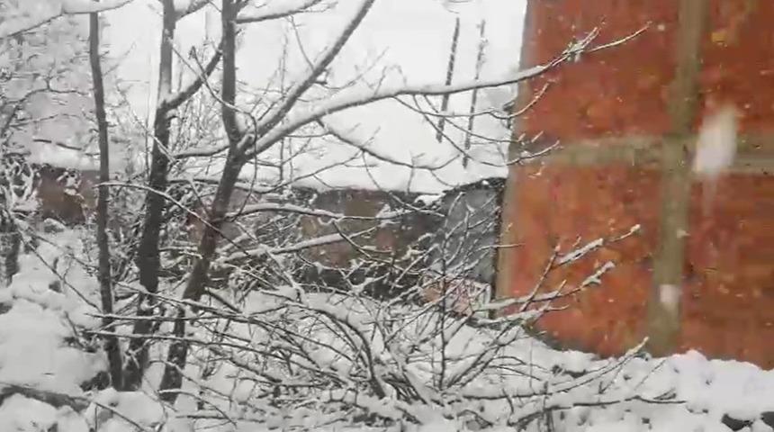 Adana&rsquo;da Mart ayında kar s&uuml;rprizi