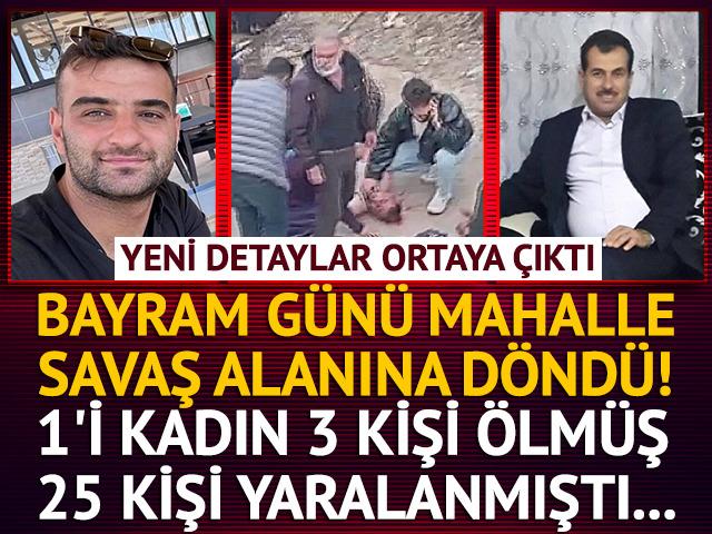  3 kişinin &ouml;ld&uuml;ğ&uuml; kavgada baba-oğul detayı