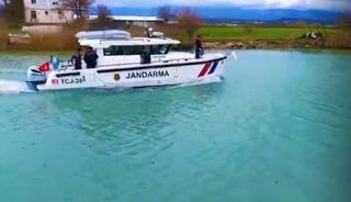 Manavgat&rsquo;ta jandarmadan deniz ve ırmakta bayram mesaisi