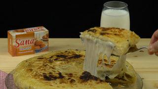 Uzayan keyif: Kavurmalı tepsi böreği