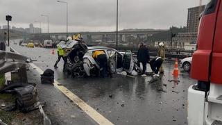 Sultangazi Cebeci Tüneli’nde art arda iki kaza: 9 yaralı