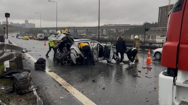 Sultangazi Cebeci Tüneli’nde art arda iki kaza: 9 yaralı