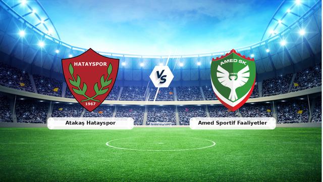 CANLI | Atakaş Hatayspor - Amed Sportif Faaliyetler maç anlatımı! Maç ne zaman? Saat kaçta ve hangi kanalda? - 22 Mart 2026