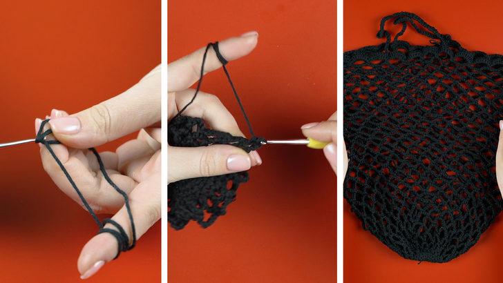 Bu yazın modası file çantalar nasıl yapılıyor?