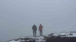 Bayram tatilinde kar yağışının tadını çıkardılar