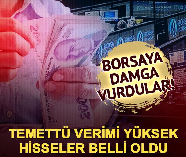 Temettü verimi yüksek hisseler