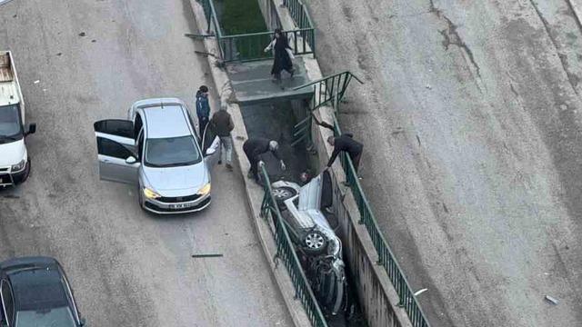 Alkollü ve ehliyetsiz sürücü ortalığı birbirine kattı