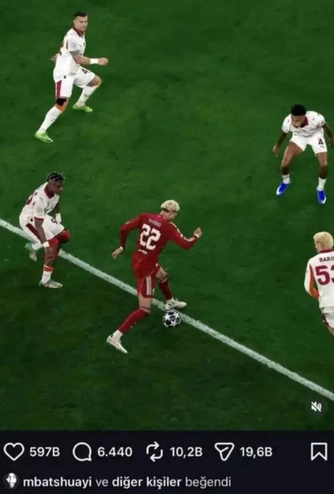 Michy Batshuayi Galatasaray taraftarını &ccedil;ok kızdırdı! Attığı beğeni olay yarattı 3